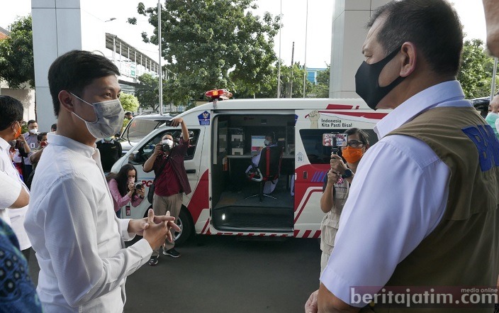 Gugus Tugas Nasional Kirim 2 Mobile Combat Covid-19 ke Jatim