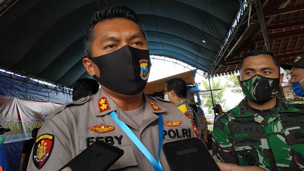 Petugas Gabungan di Pos Chek Point Siaga 24 Jam