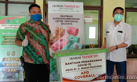 Djarum Foundation Donasikan APD di RSUD Smart Pamekasan