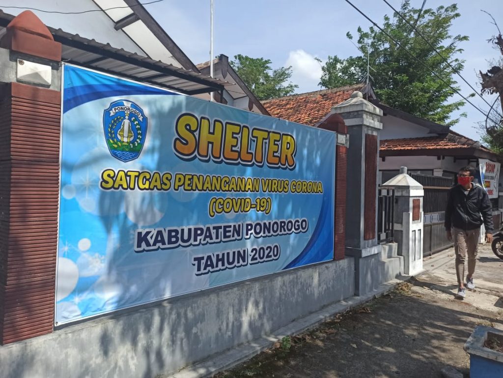 Bekas Gedung Perpustakaan di Ponorogo Jadi Shelter Pasien Covid-19