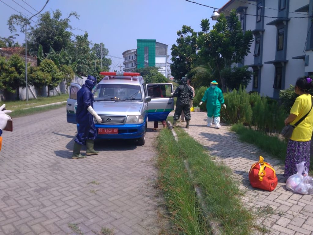 Klaster PR Mustika, 4 Warga Kabupaten Kediri Dijemput