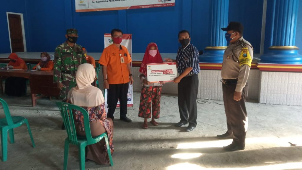 Dinsos Kabupaten Kediri Bersama Kantor Pos Lounching Penyaluran BST