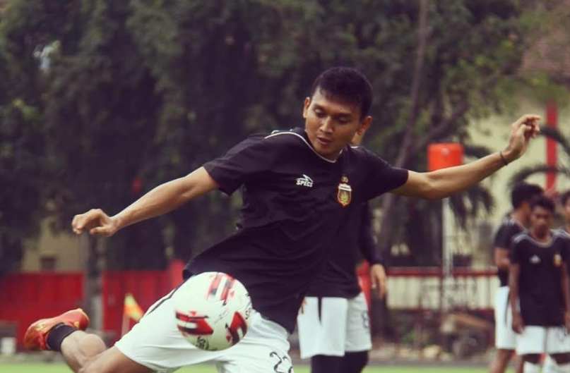 Pemain Bhayangkara FC Ini Tetap Laporkan Latihan ke Pelatih