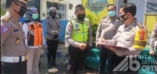 Maksimalkan PSBB, Ini Upaya Dirlantas Polda Jatim