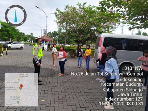 Satuan PJR Amankan Mobil Elf Berisi 18 TKI