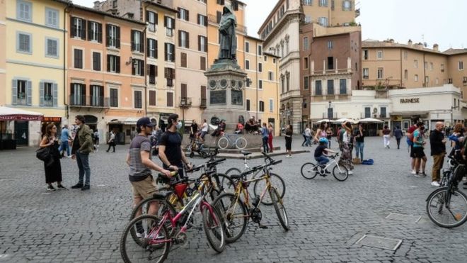Lockdown di Italia Dilonggarkan dengan Resiko Perhitungan