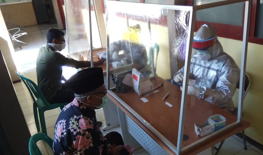 25 Warga Kabupaten Kediri Jalani Tes Corona, Ini Hasilnya
