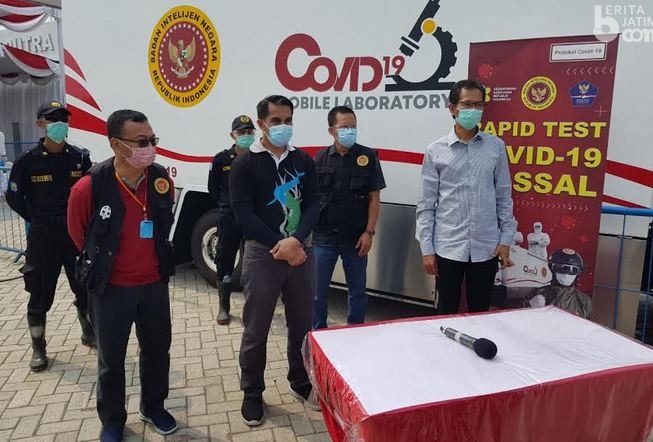 Apresiasi Rapid Test Massal BIN, Ketua DPRD: Memisahkan ‘Air dan Minyak’