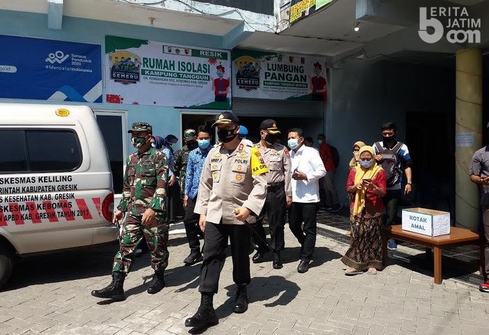 Kampung Tangguh Semeru Desa Kembangan Gresik, Siap Perangi Covid-19