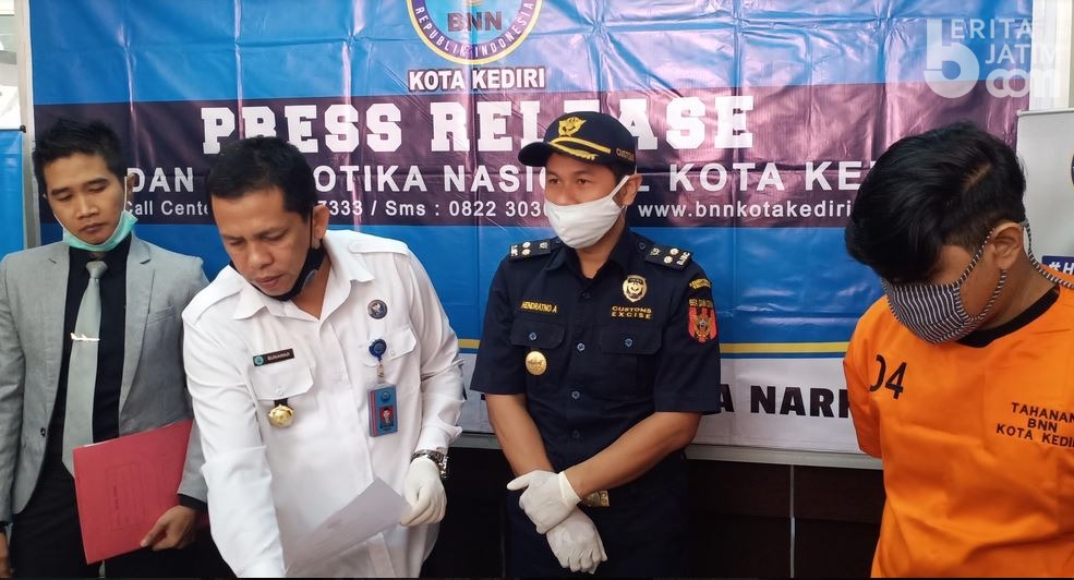 Usai Belanja Ganja Mahasiswa Kediri Dicokok BNN