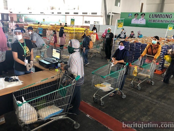Belanja Sembako Murah di Lumbung Pangan Jatim Bisa Lewat WA