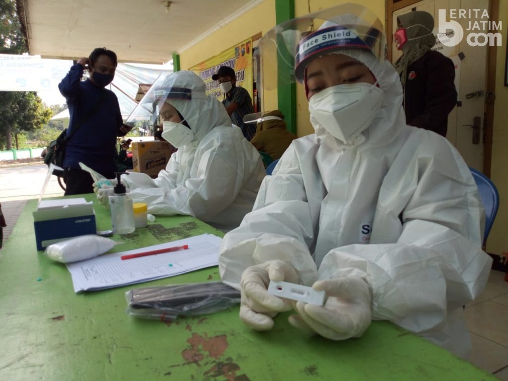 Rapid Test Massal, 6 Warga Jombang Reaktif