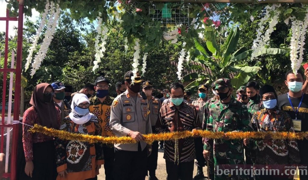 Kapolres Pamekasan Launching ‘Kampung Tangguh’
