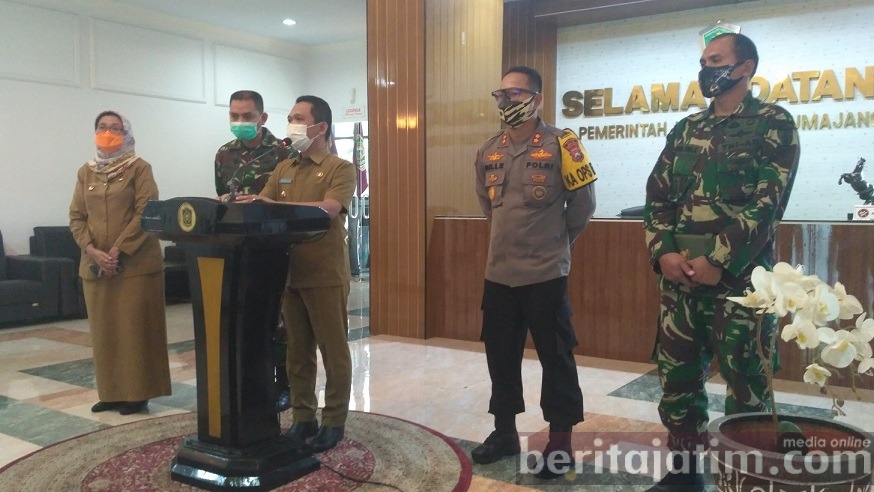 Demi Zona Kuning, Pemkab Lumajang Siapkan Operasi Masker