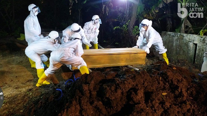 Terpapar Covid-19 dari Istri, Warga Kota Mojokerto Meninggal