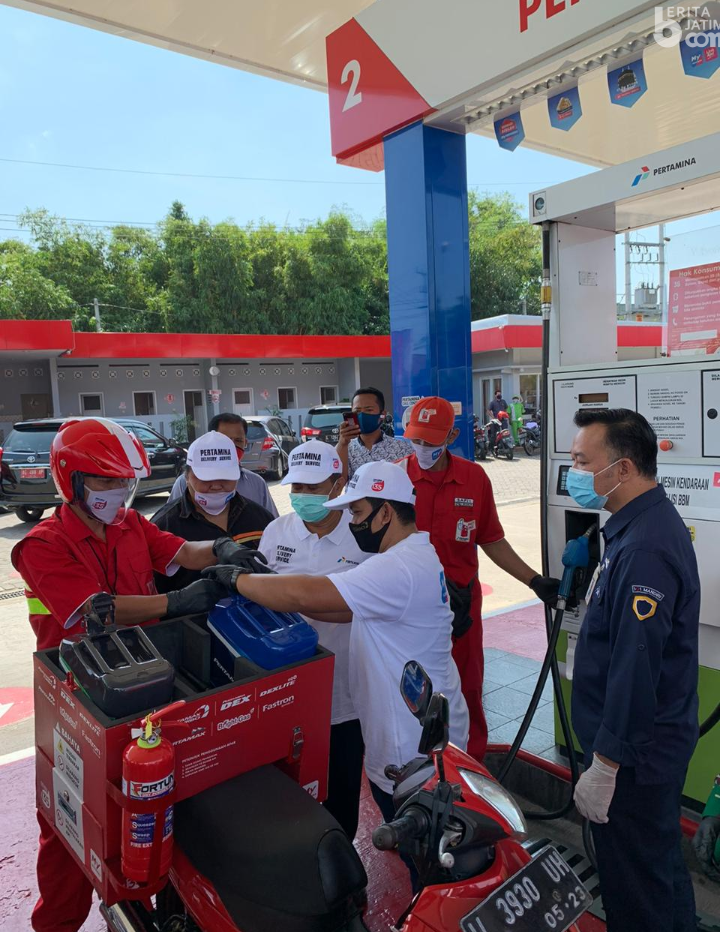 Hadir di Kediri dan Madiun, Konsumen dapat pesan BBM dengan Pertamina Delivery Service