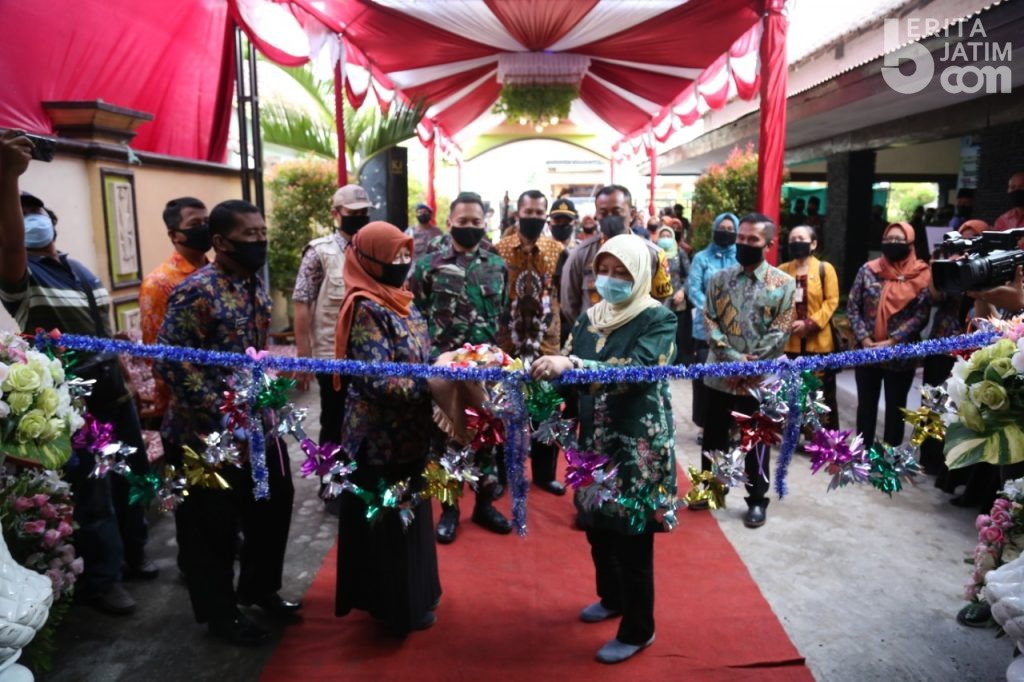 Bupati Kediri Launching Kampung Tangguh Semeru yang Mandiri