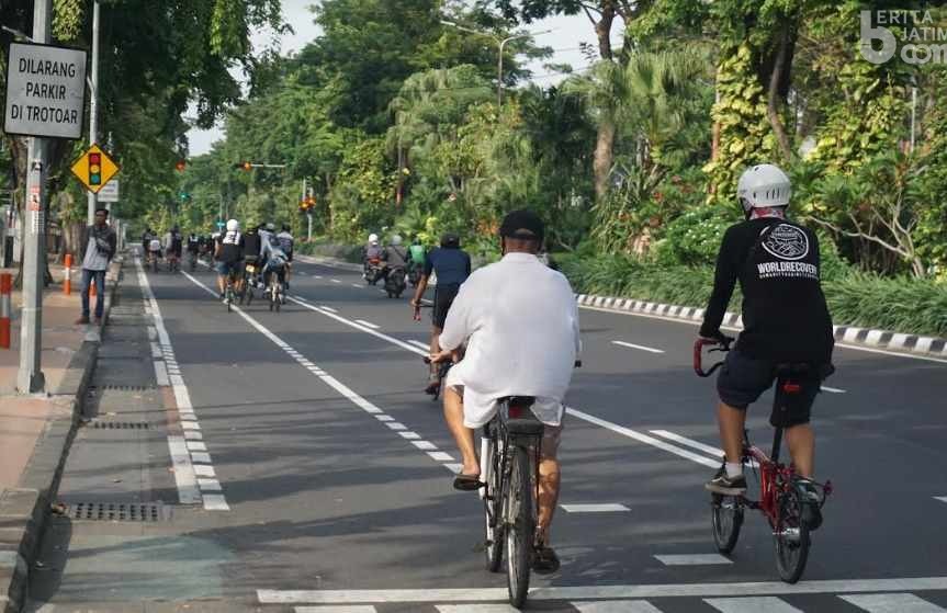 Trend, Ini Alasan Warga Surabaya Memilih Bersepeda di Tengah Pandemi