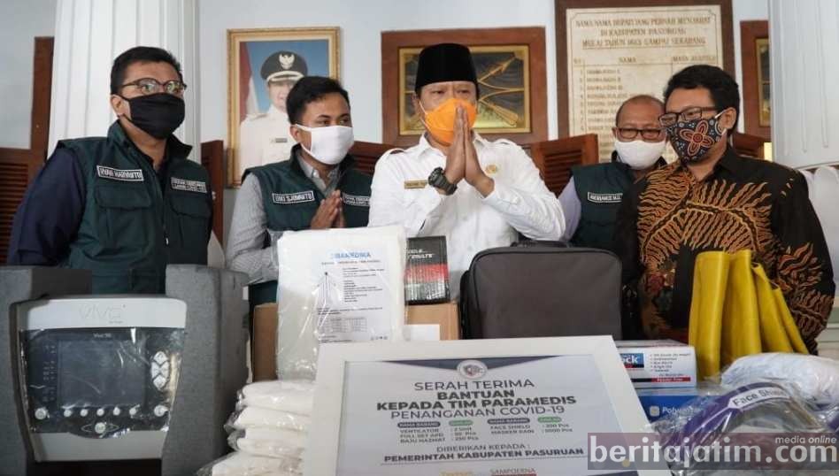 Yayasan Rumah Kita Bantu Ventilator, Bupati Pasuruan: Bantuan Waktu yang Tepat