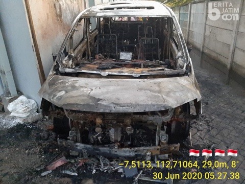 Terbakarnya Mobil Via Vallen, Ini Penjelasan Polda Jatim