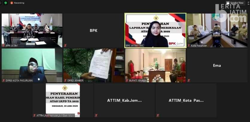 18 Daerah WTP, Laporan Keuangan Pemkab Jember TMP, Ini Kata BPK