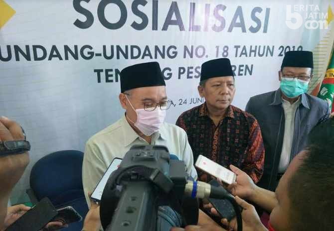 Kemenag Jatim Sosialisasikan UU Pesantren Gandeng LDII Jatim