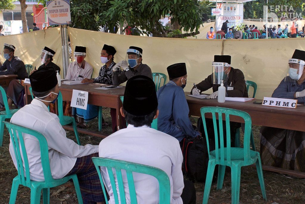 Ribuan Santri Lirboyo Kembali, Ini Kesepakatan Pemkot Kediri Terkait Penanggulangan Covid-19