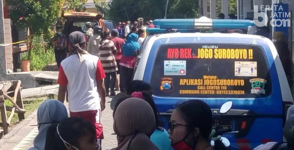 Warga Lidah Kulon Lakarsantri Digegerkan Tewasnya Seorang Perempuan