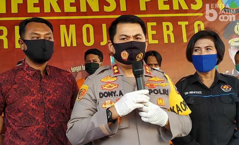 11,83 Gram Sabu dan 360 Butir Pil Double L Diamankan Polres Mojokerto