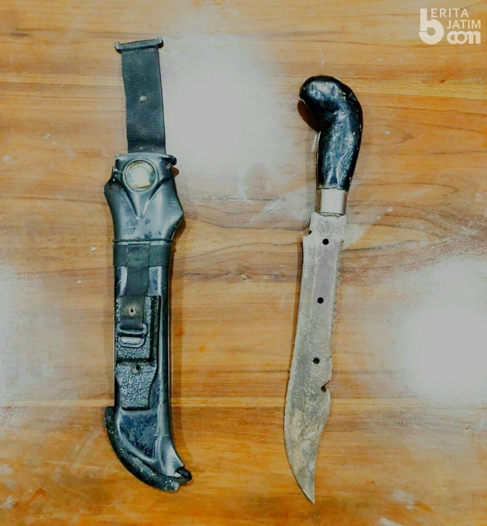 Polisi Ringkus Pelaku Penusukan di Balapan Liar By Pass Juanda
