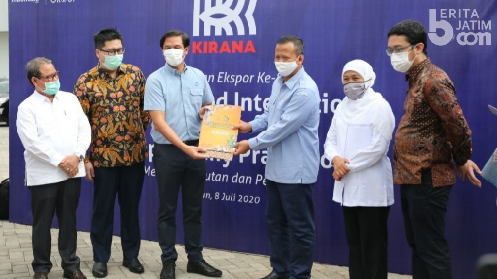 Dari Pabrik di Tuban, Menteri Kelautan Berangkatkan Ekspor Olahan Ikan