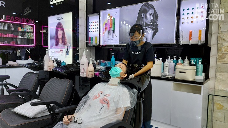Arie Harry Salon Terapkan Protokol Kesehatan Standar Internasional