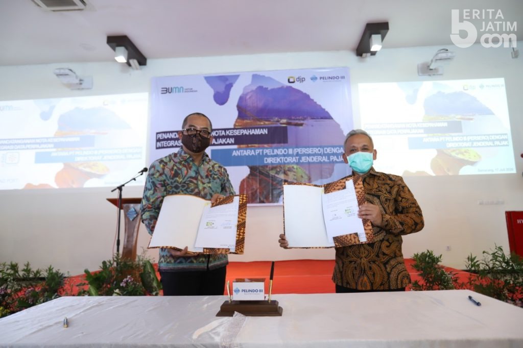 Pelindo 3 dan Dirjen Pajak Kolaborasi Integrasi Data Perpajakan