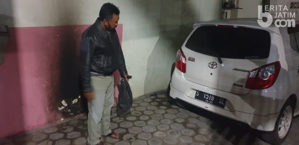 Rumah Pegawai Lapas Mojokerto Dilempar Bom Molotov