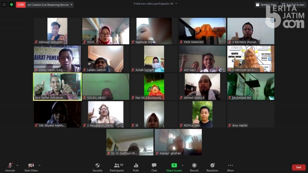 Tingkatkan Ghiroh Melalui Webinar Pendidikan Nasional