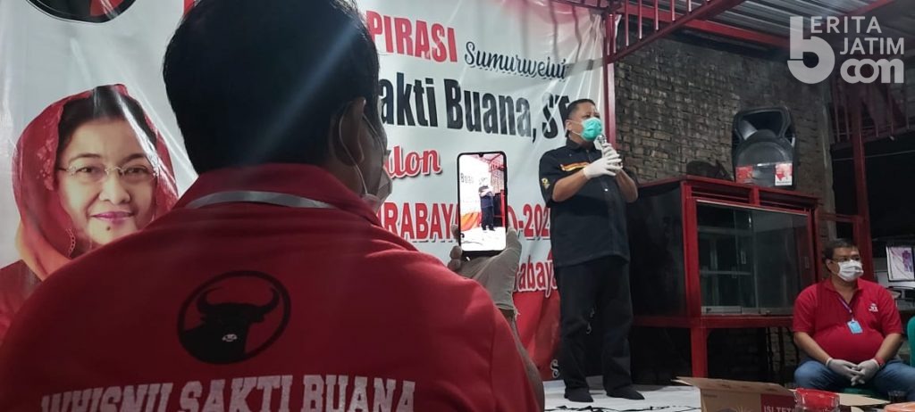 Posko Pemenangan Whisnu Sakti Mulai Bermunculan