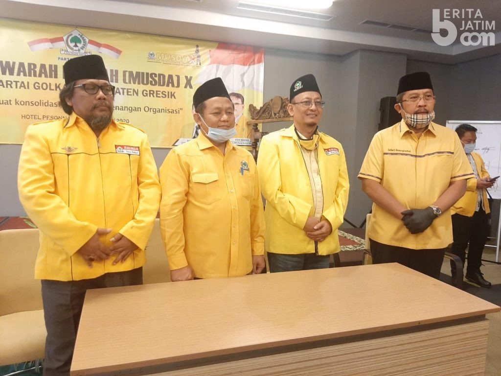 Pilkada Gresik, Partai Golkar Manut Kiai