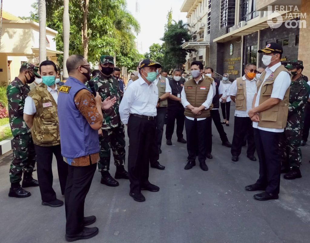 Menko PMK dan Ketua Gugus Tugas Turun ke BPSDM Jatim, Ada Apa?