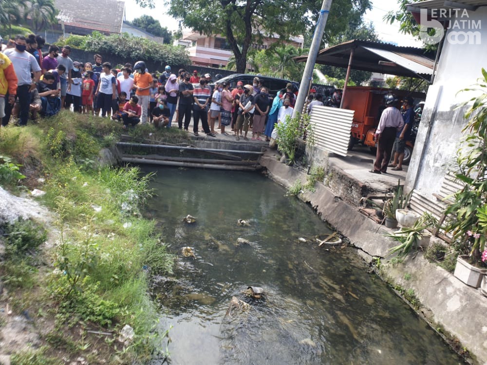 Jasad Bayi di Sungai Menur Pumpungan Gegerkan Warga Sekitar