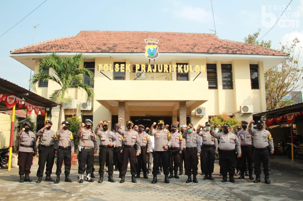 Kapolresta Mojokerto Ajak Bhabinkamtibmas Optimalkan 3T