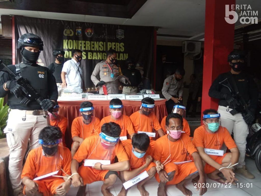 Polres Bangkalan Ungkap 11 Kasus Selama 12 Hari, Kasus Cabul dan Perkosaan Mendominasi