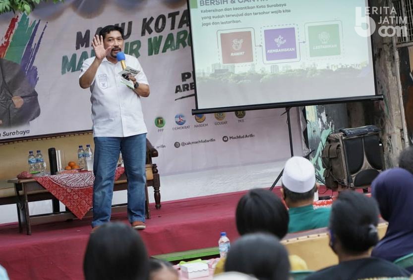 Tidak Ingin Surabaya Tertinggal, Cak Machfud Siapkan Percepatan Pembangunan dan Kesejahteraan