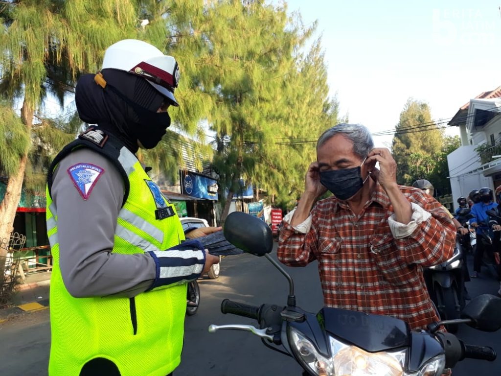Lima Hari Berjalan, Operasi Patuh Semeru 2020 Polres Gresik Tilang 639 Kendaraan