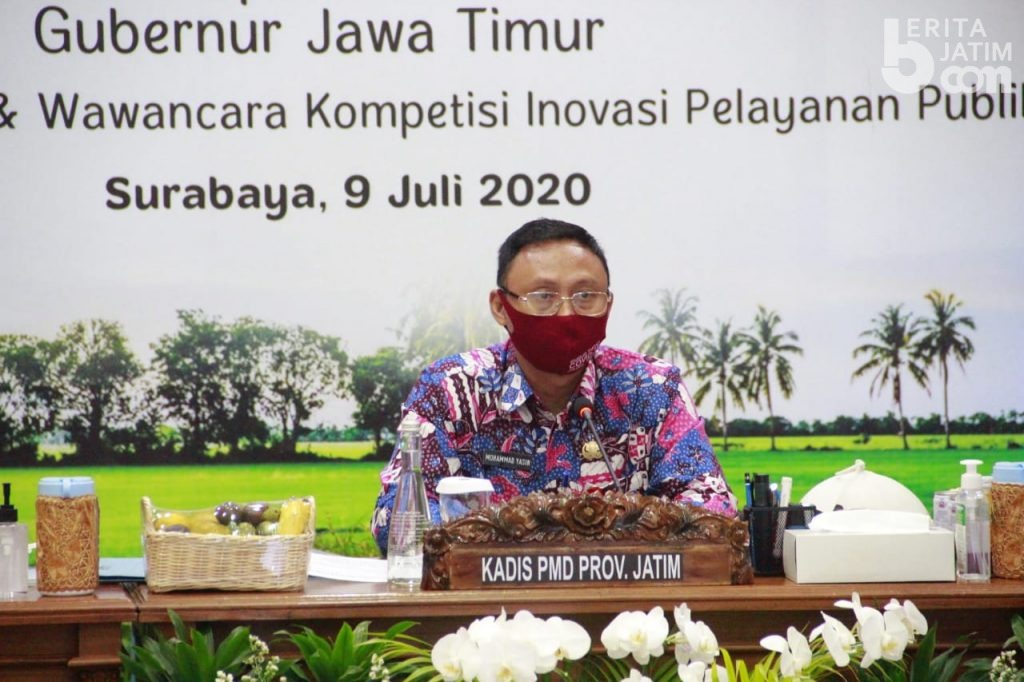Program Klinik Bumdesa Jatim Masuk Top 45 Kompetisi Inovasi Pelayanan Publik 2020