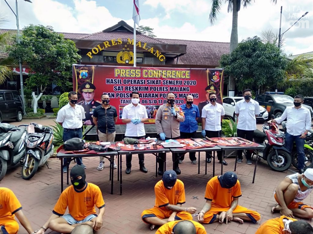 Polres Malang Raih Peringkat Dua Operasi Sikat Semeru 2020