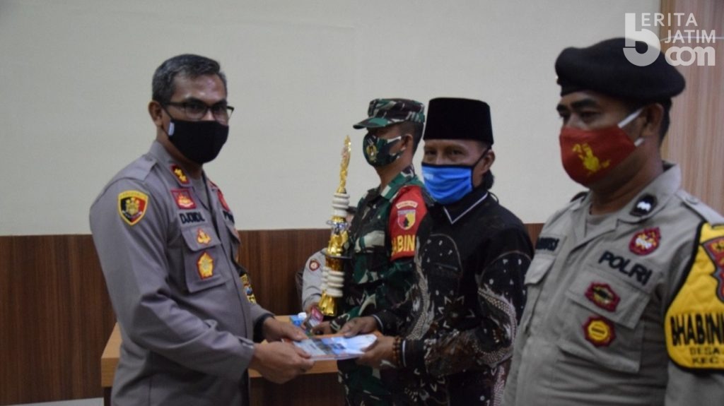 Kampung Tangguh Terbaik Dapat Penghargaan dari Kapolres Pamekasan