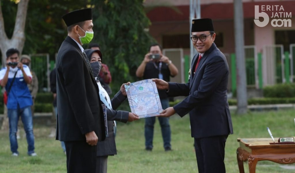 Bupati Pamekasan Kukuhkan 280 Kepala SD/SMP