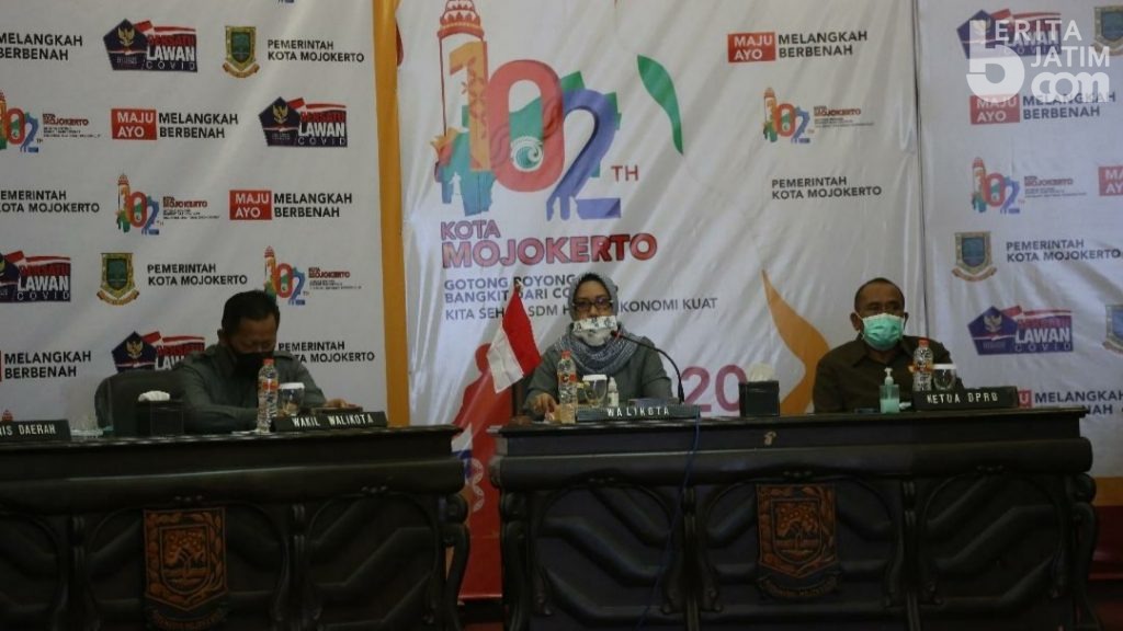 Wali Kota Mojokerto Gencarkan Sosialisasi Tatanan Normal Baru dan Sanksi Pelanggar