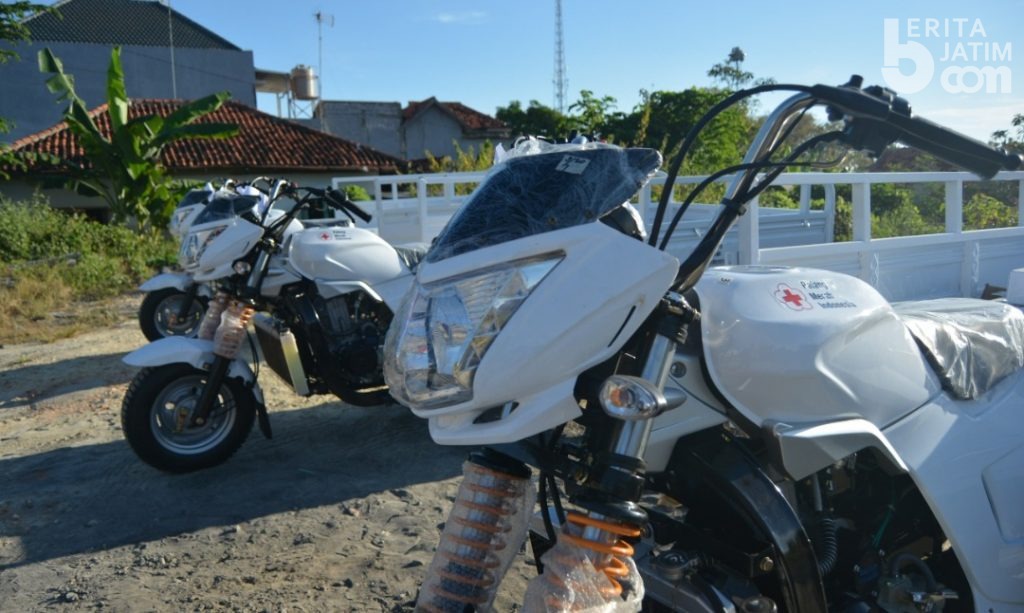 3 Unit Motor Roda Tiga untuk PMI Pamekasan