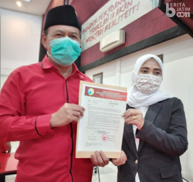 Pilbup Mojokerto 2020, Pungkasiadi Terima Rekom PDI Perjuangan